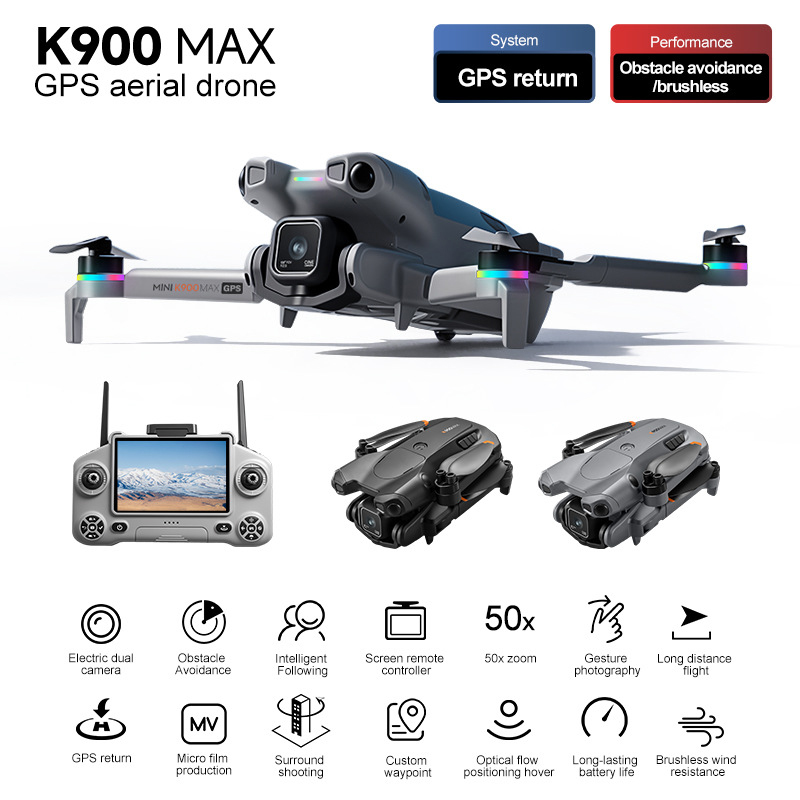K900 Max Drohnen-Set mit 4,5-Z – Jjrc Drone X12 Bewertung und Preis